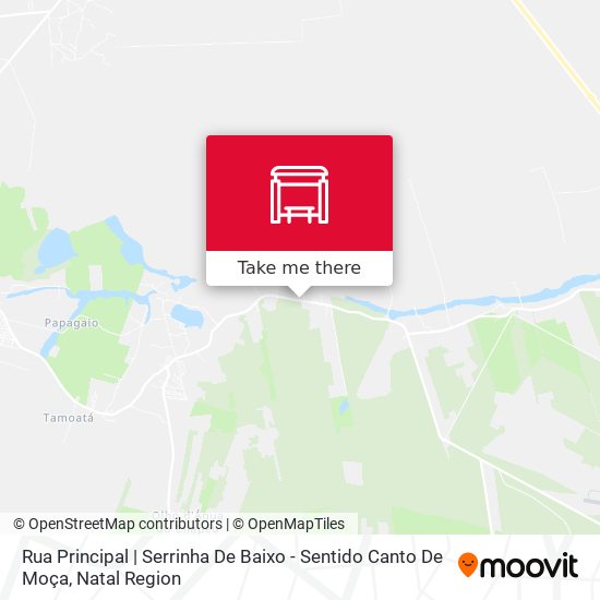 Rua Principal | Serrinha De Baixo - Sentido Canto De Moça map