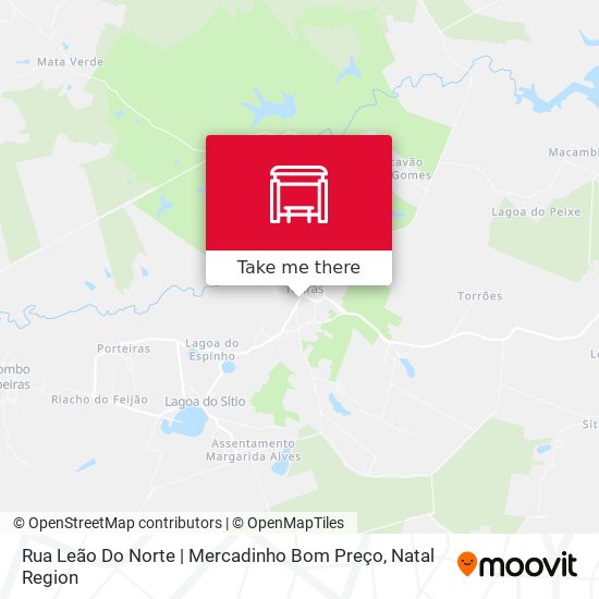 Rua Leão Do Norte | Mercadinho Bom Preço map