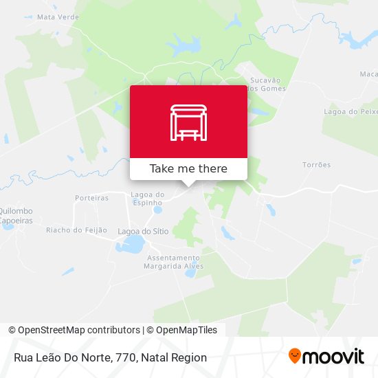 Rua Leão Do Norte, 770 map