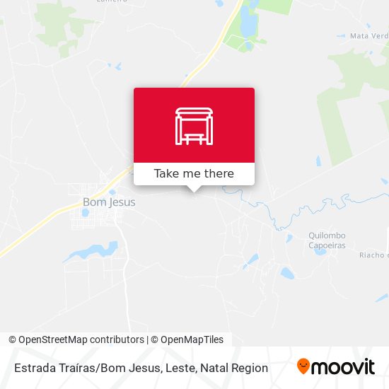 Estrada Traíras / Bom Jesus, Leste map