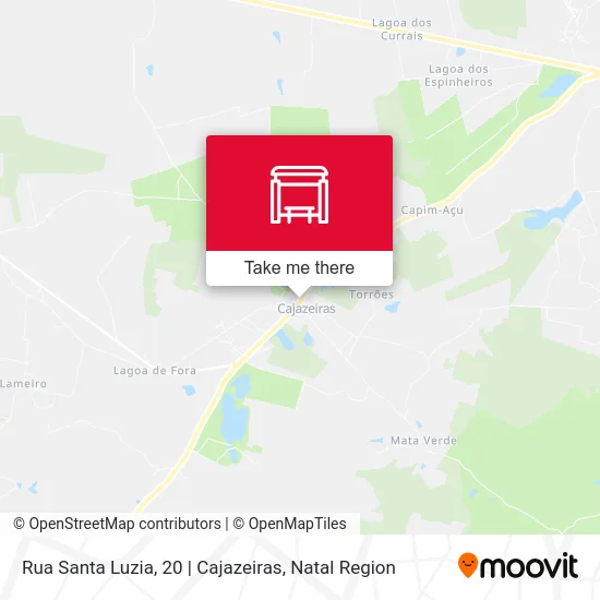 Rua Santa Luzia, 20 | Cajazeiras map