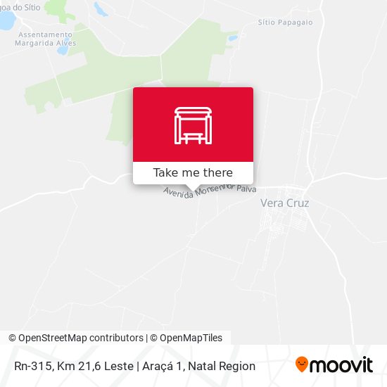 Rn-315, Km 21,6 Leste | Araçá 1 map