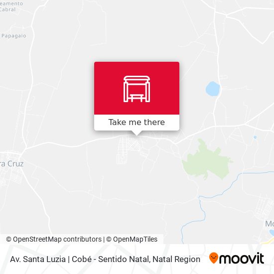 Av. Santa Luzia | Cobé - Sentido Natal map