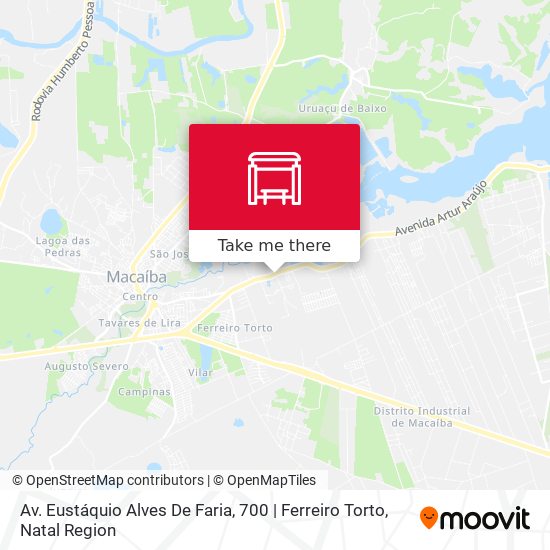 Av. Eustáquio Alves De Faria, 700 | Ferreiro Torto map