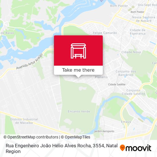 Rua Engenheiro João Hélio Alves Rocha, 3554 map