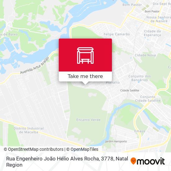 Rua Engenheiro João Hélio Alves Rocha, 3778 map