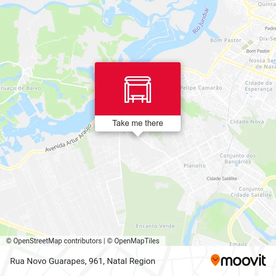 Rua Novo Guarapes, 961 map