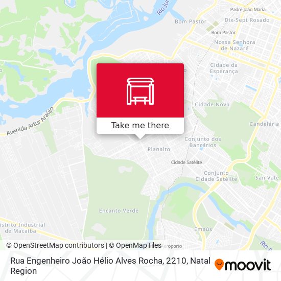 Rua Engenheiro João Hélio Alves Rocha, 2210 map