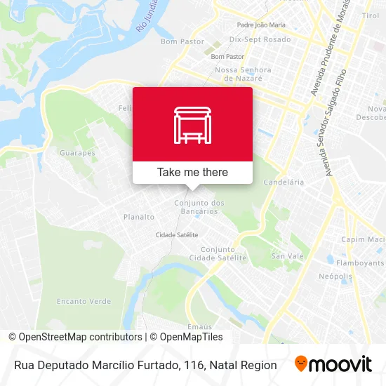 Rua Deputado Marcílio Furtado, 116 map