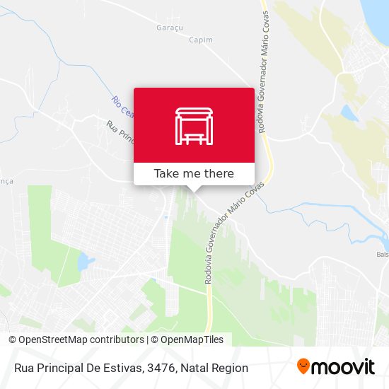 Rua Principal De Estivas, 3476 map