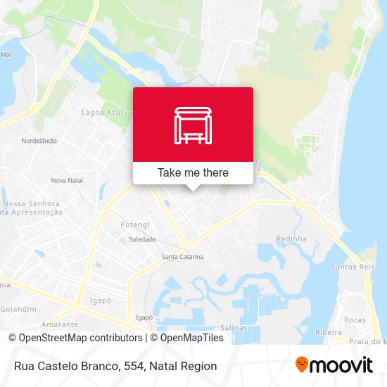 Rua Castelo Branco, 554 map