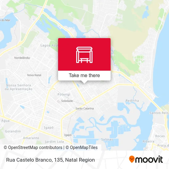 Rua Castelo Branco, 135 map