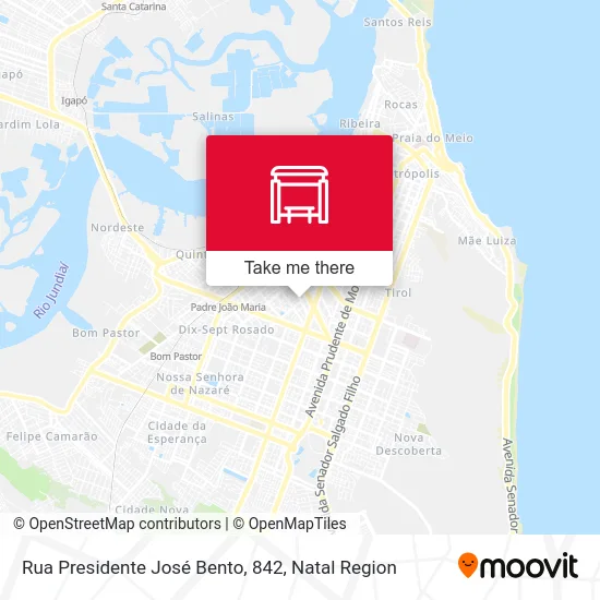 Rua Presidente José Bento, 842 map