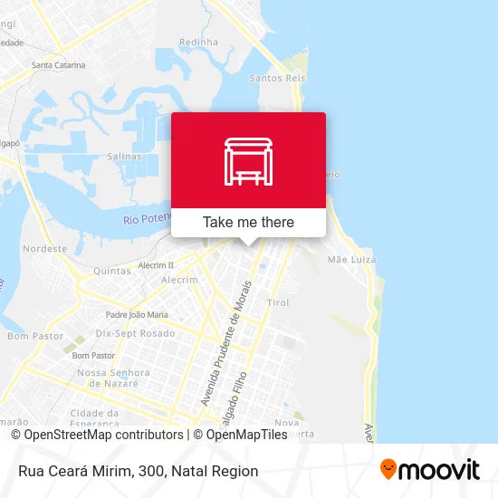 Rua Ceará Mirim, 300 map