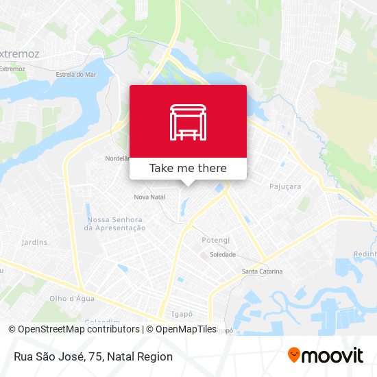 Rua São José, 75 map