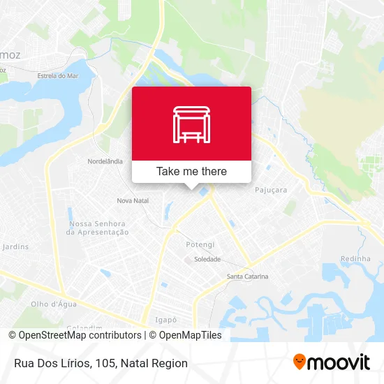 Rua Dos Lírios, 105 map