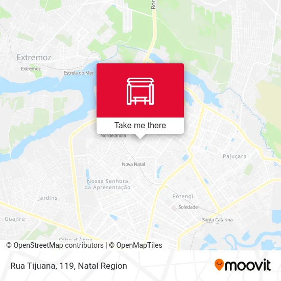 Rua Tijuana, 119 map