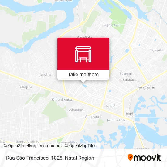Rua São Francisco, 1028 map