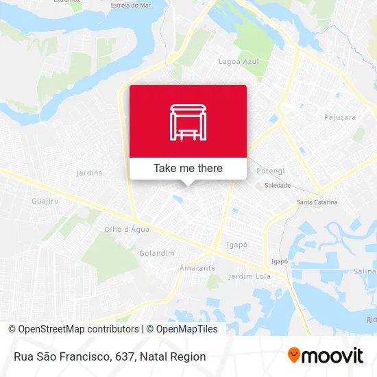 Rua São Francisco, 637 map
