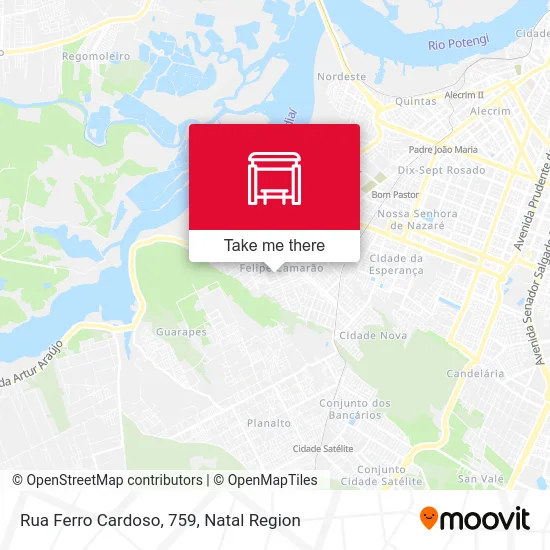 Rua Ferro Cardoso, 759 map