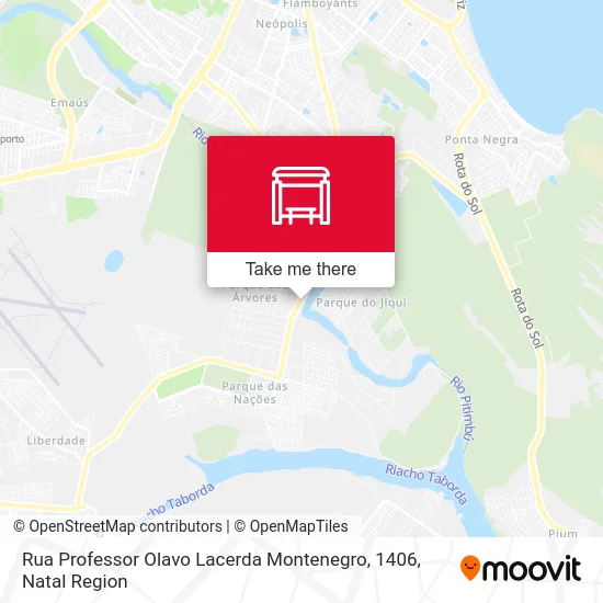 Rua Professor Olavo Lacerda Montenegro, 1406 map