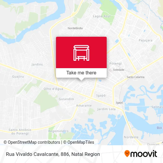 Rua Vivaldo Cavalcante, 886 map