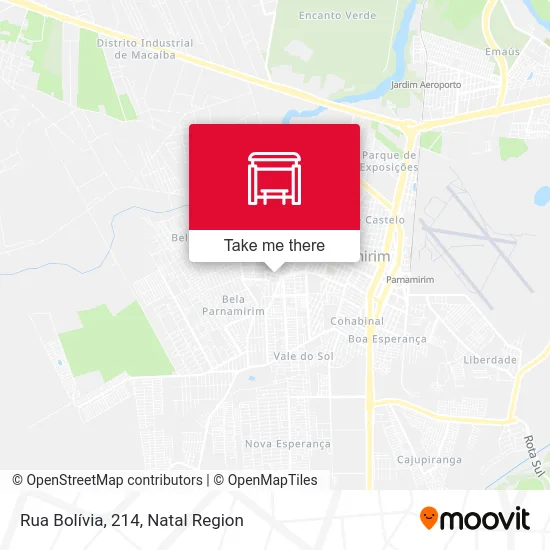 Rua Bolívia, 214 map
