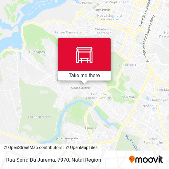 Rua Serra Da Jurema, 7970 map