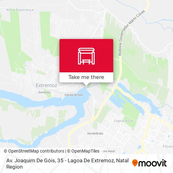 Av. Joaquim De Góis, 35 - Lagoa De Extremoz map