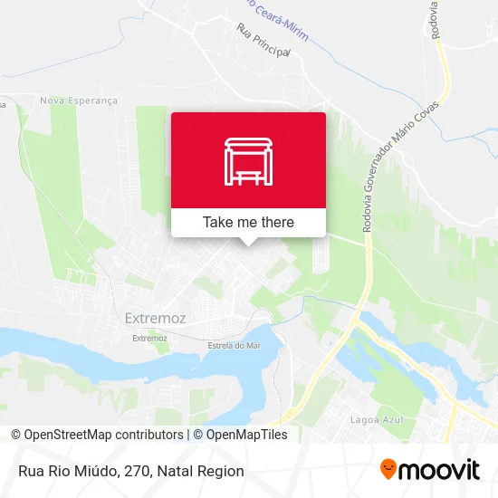 Rua Rio Miúdo, 270 map