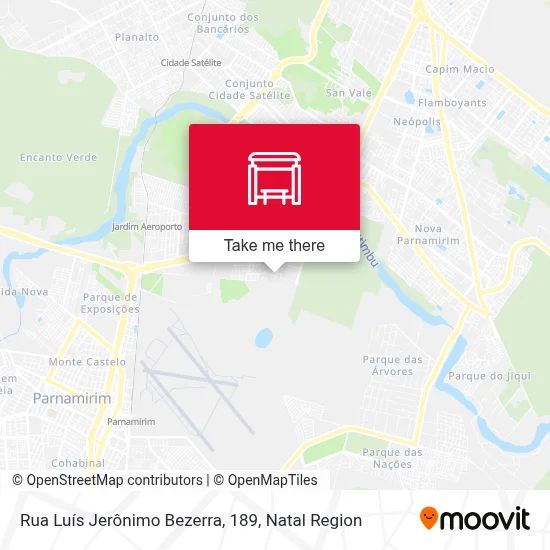 Rua Luís Jerônimo Bezerra, 189 map