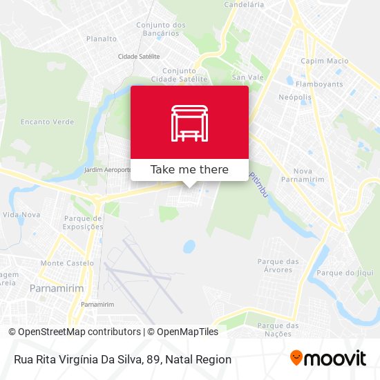 Rua Rita Virgínia Da Silva, 89 map