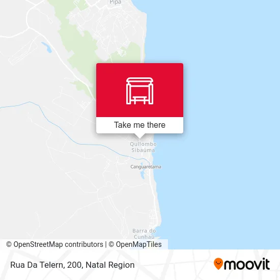 Rua Da Telern, 200 map