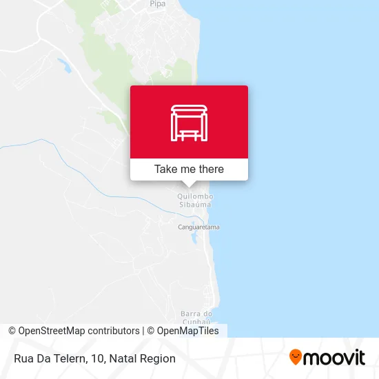 Rua Da Telern, 10 map