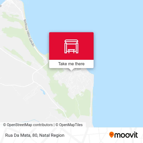 Rua Da Mata, 80 map