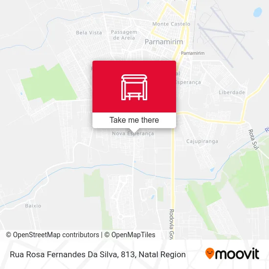 Rua Rosa Fernandes Da Silva, 813 map