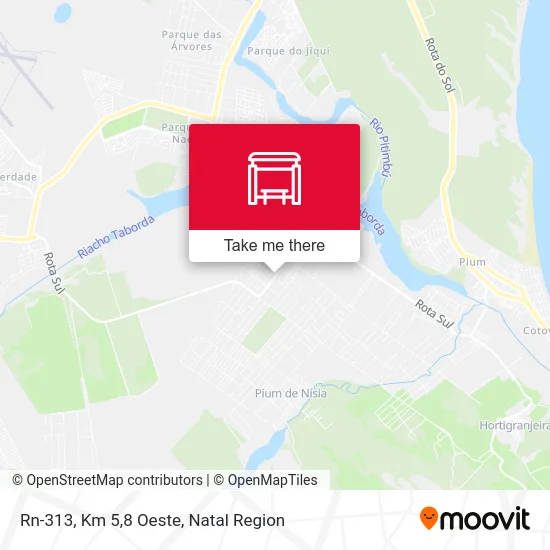 Rn-313, Km 5,8 Oeste map