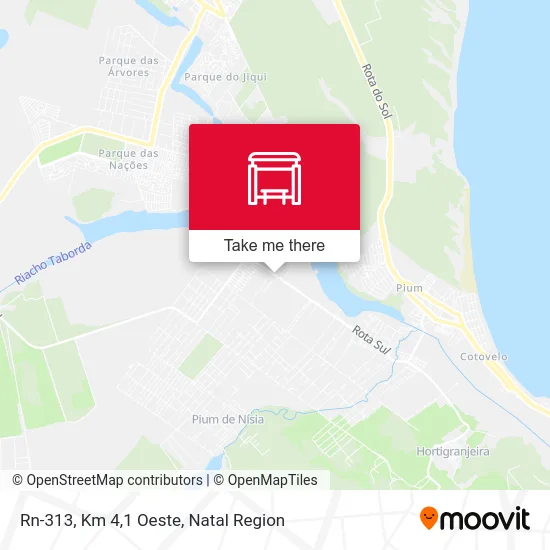 Rn-313, Km 4,1 Oeste map