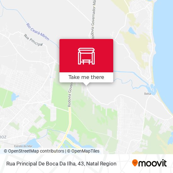 Rua Principal De Boca Da Ilha, 43 map