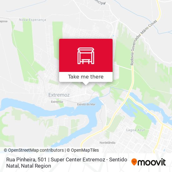 Rua Pinheira, 501 | Super Center Extremoz - Sentido Natal map