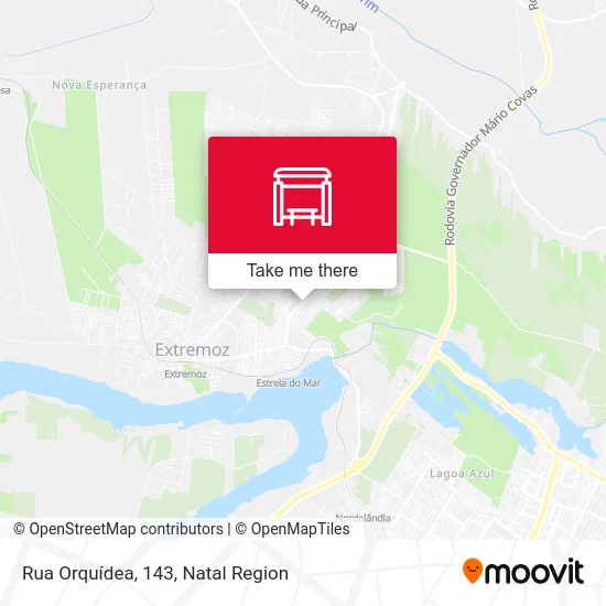 Rua Orquídea, 143 map