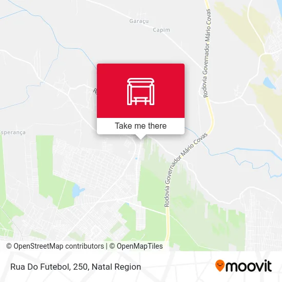 Rua Do Futebol, 250 map