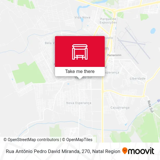 Rua Antônio Pedro David Miranda, 270 map