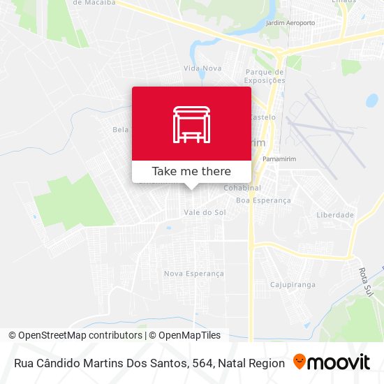 Rua Cândido Martins Dos Santos, 564 map
