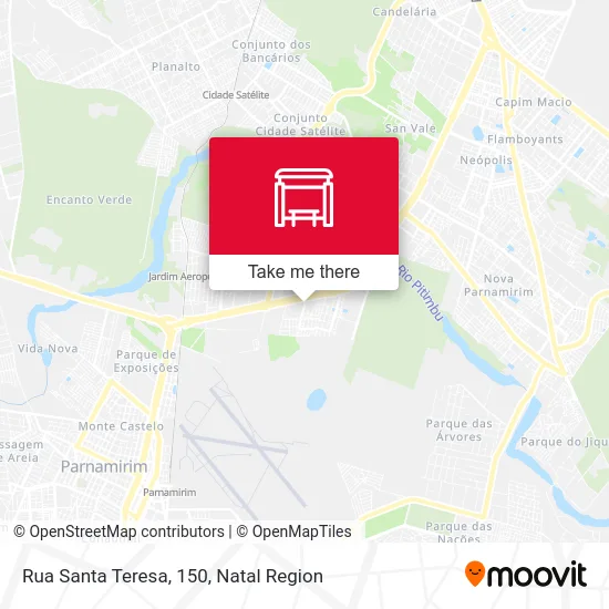 Rua Santa Teresa, 150 map