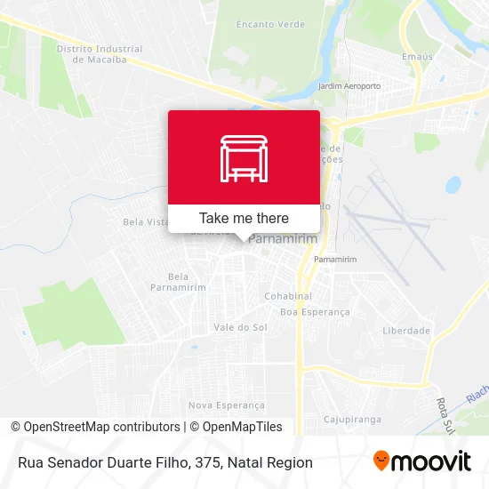 Rua Senador Duarte Filho, 375 map
