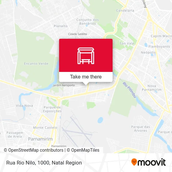 Rua Rio Nilo, 1000 map