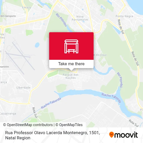 Rua Professor Olavo Lacerda Montenegro, 1501 map