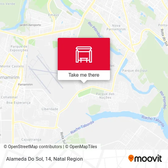 Alameda Do Sol, 14 map