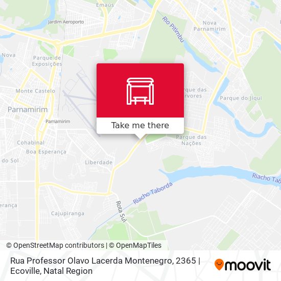 Rua Professor Olavo Lacerda Montenegro, 2365 | Ecoville map